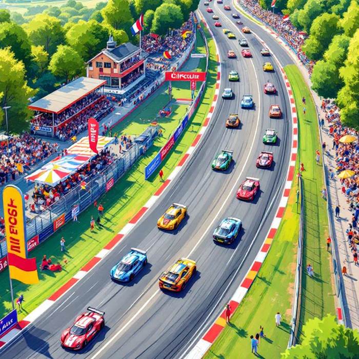 Circuit d'Albi à 5 minutes du 16 Bis Gîte Hôtel