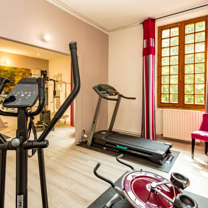 Hostellerie du grand duc salle de fitness 2