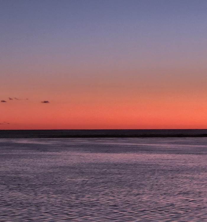 vue de Trou d'eau de nuit