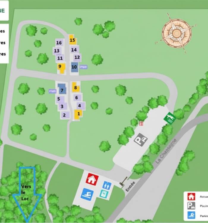 plan gîtes