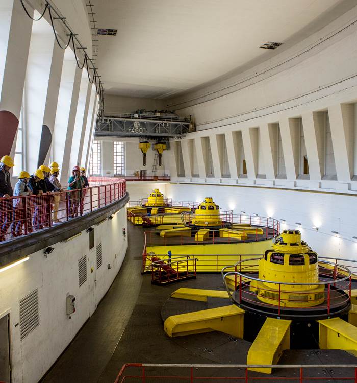 Salle des machines