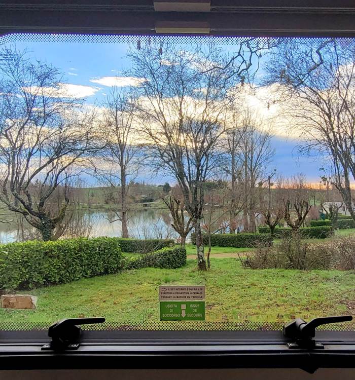 Vue depuis le camping
