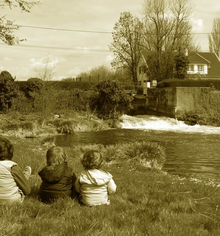 cadre photo sepia
