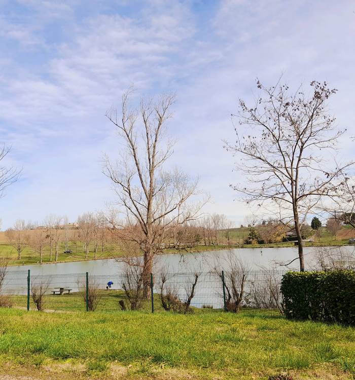 Emplacement vue direct sur le lac