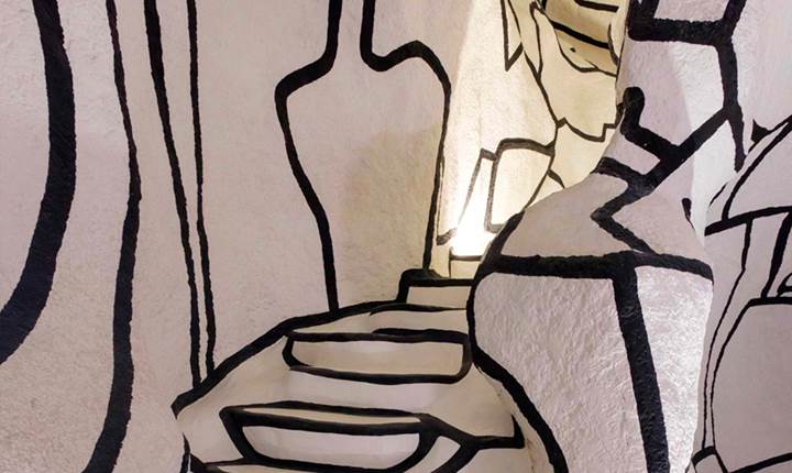 Tour aux figures de Jean DUBUFFET (intérieur)