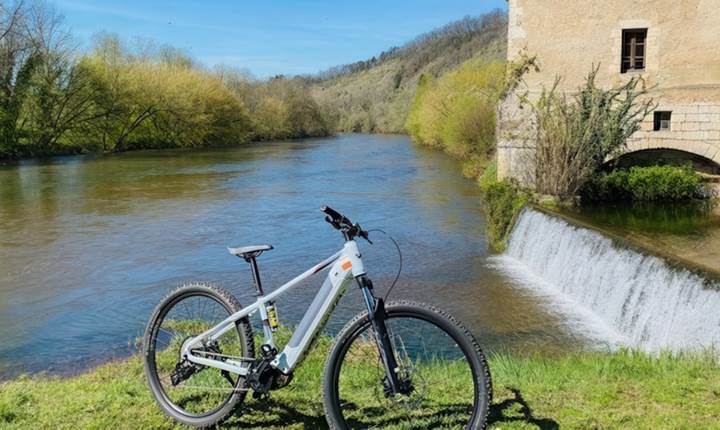 Pause nature à la Vézère - Expérience en VTT électrique en pleine nature