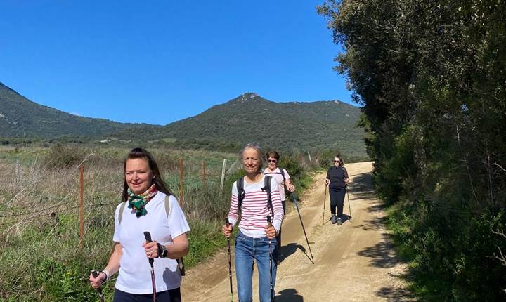 Abbartello kayak marche nordique Spin a cavallu