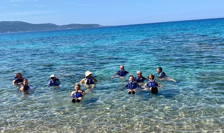 Abbartello kayak Corse aisance aquatique