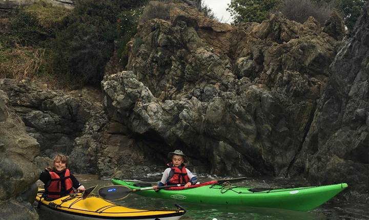 ecole de pagaie 2022 Abbartello kayak Corse