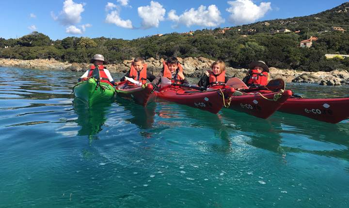 Abbartello kayak Corse école de pagaie