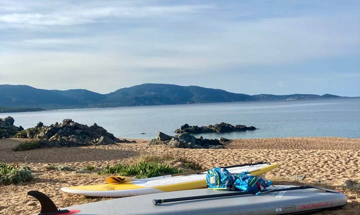 Abbartello paddle vers Campomoro Calanca fev 2025