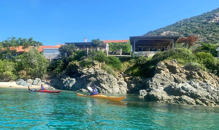 Abbartello kayak Corse La Crique