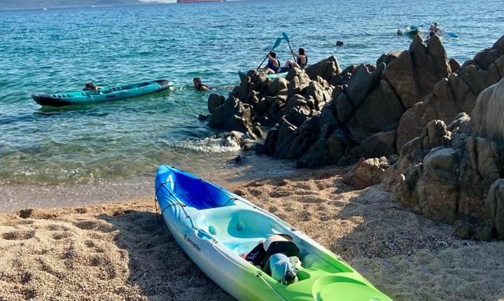 abbartello Corse plage kayak monoplace