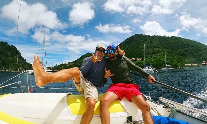 decouverte-archipel-des-saintes-catamaran