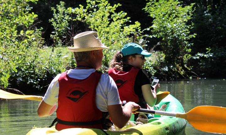 sortie nature guidee en canoe kayak