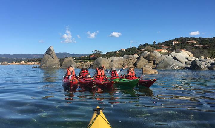 Abbartello kayak Corse école de pagaie