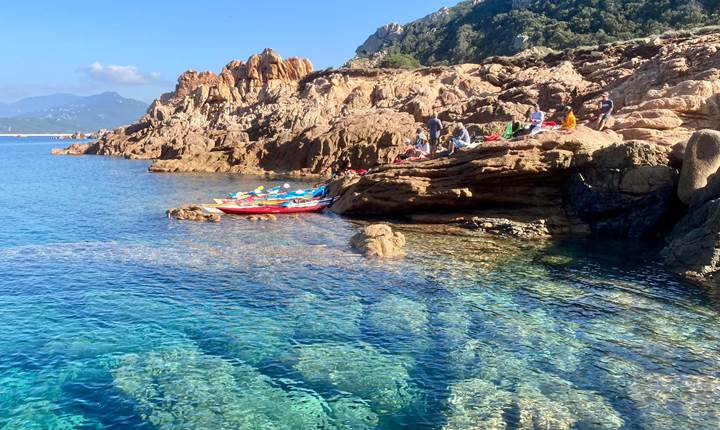 Abbartello kayak itinerance de 2 jours et demi en Corse