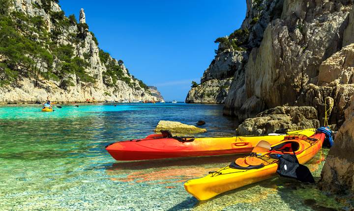 CALANQUE EN VAU KAYAK
