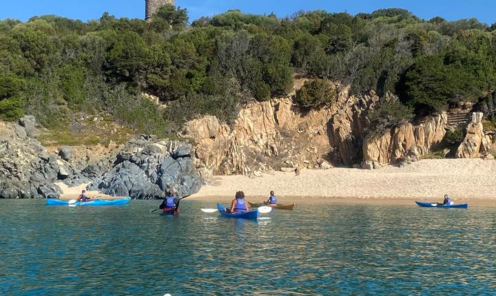 Abbartello kayak Corse tour genoise Calanca