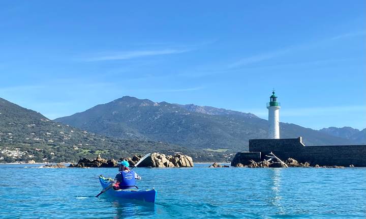 Abbartello kayak Propriano Corse