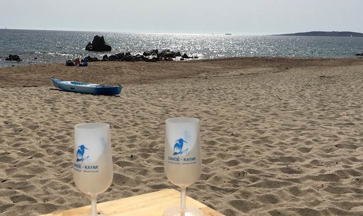 Abbartello kayak Corse ecocup