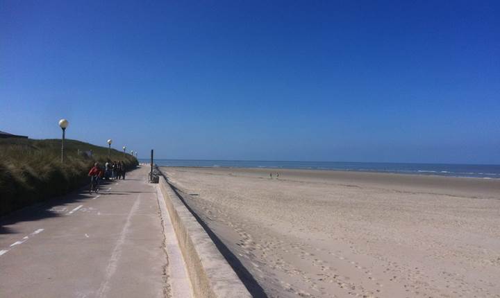 Promenade en vélos plages de Berck-sur-mer
