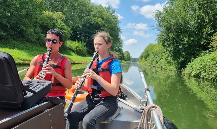 balade en barque sur la Somme