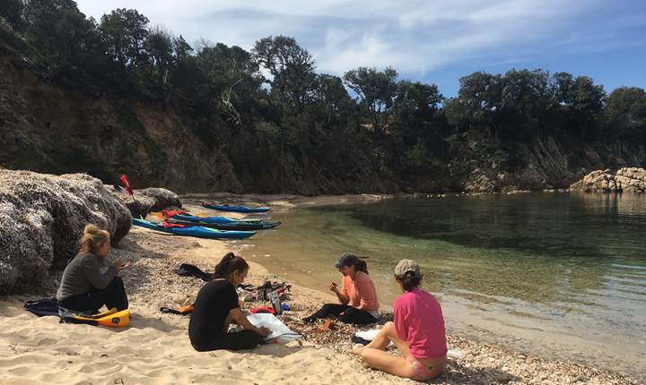 Abbartello kayak Corse vers Cupabia