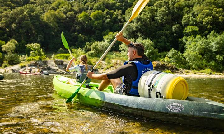Gorges Ardèche canoé kayak alain bateaux