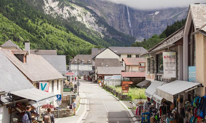 Le coeur de village de Gavarnie