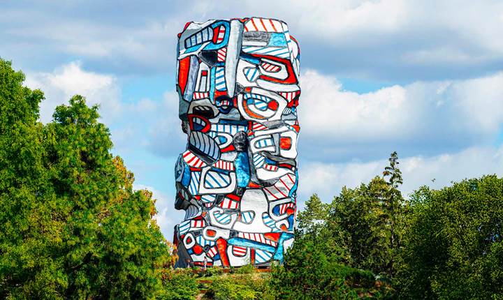 Tour aux figures de Jean DUBUFFET