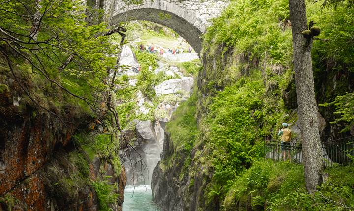 Le pont d'Espagne