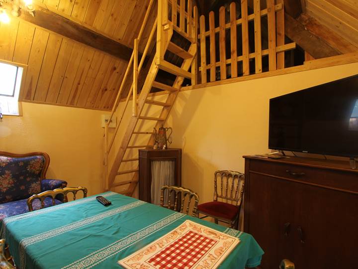 Vue vers la mezzanine