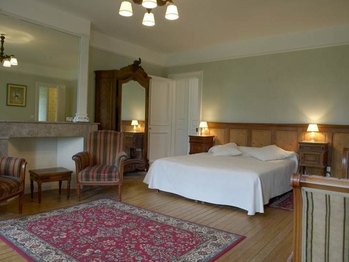 Château de Béhen Suite Saphir Chambre Sud