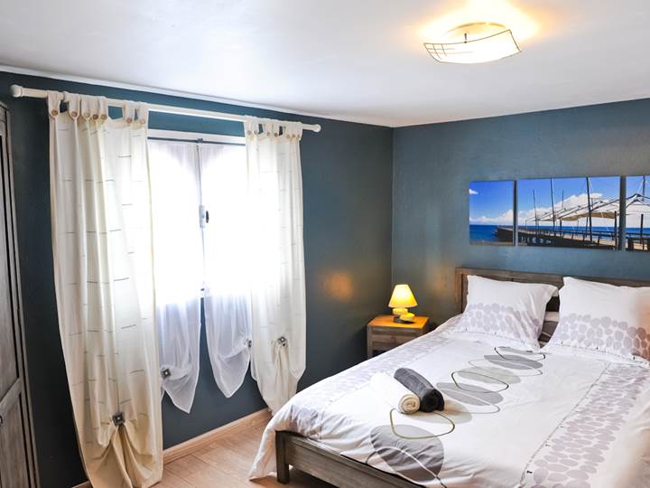 Chambre bleu-le Débarcadère