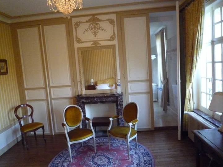 Château de Behen chambre Citrine