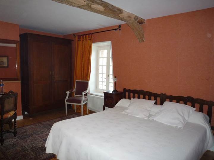 Château de Behen chambre Grenat