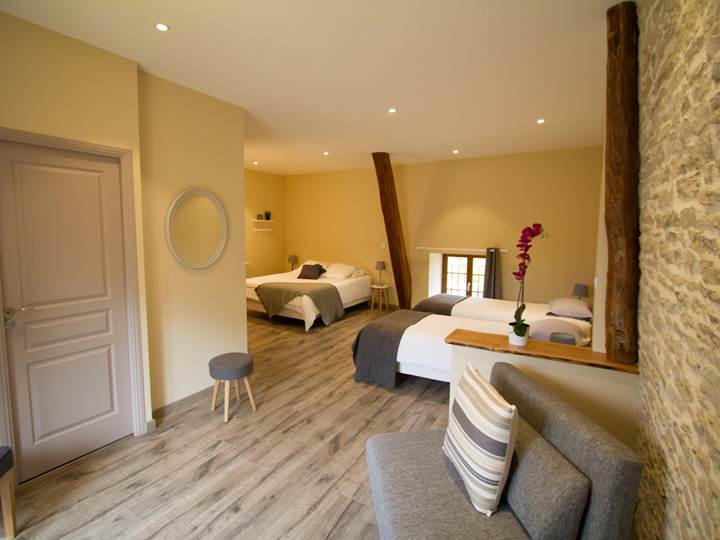 La Maison des Abeilles_chambre Vougeot