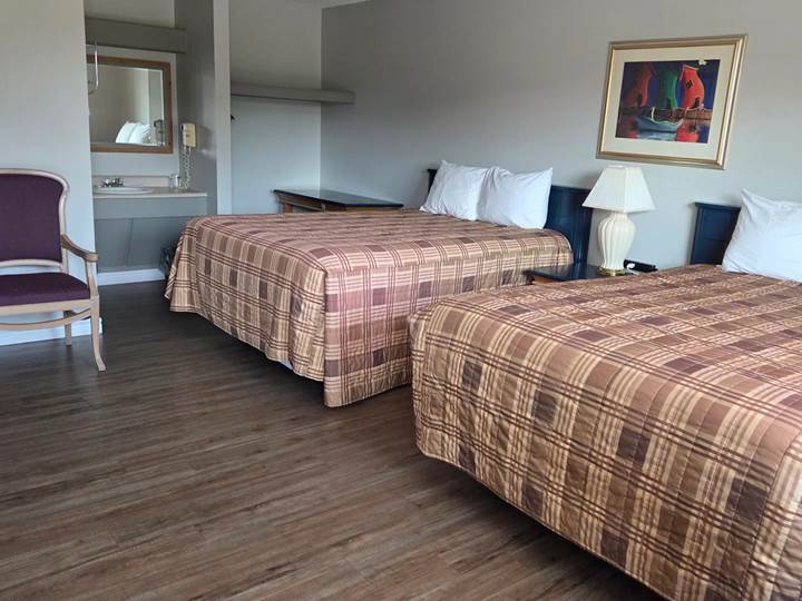 Chambre idéale pour familles avec 2 lits queen – animaux permis