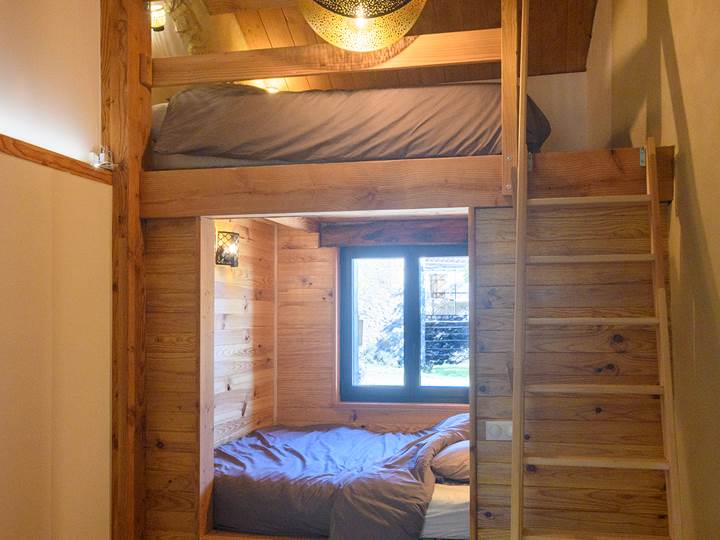 Gîte 4 places Alcôve + mezzanine