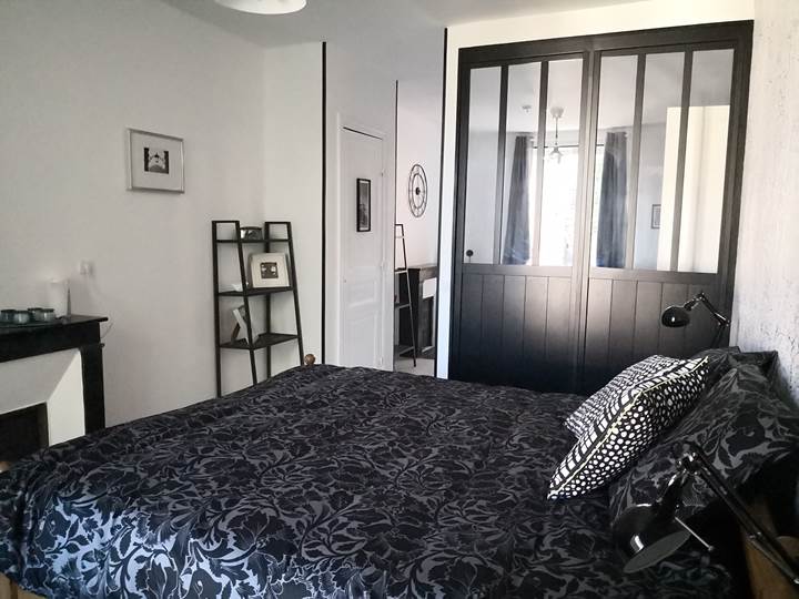 Maison Courbarien - suite "Onyx" chambre