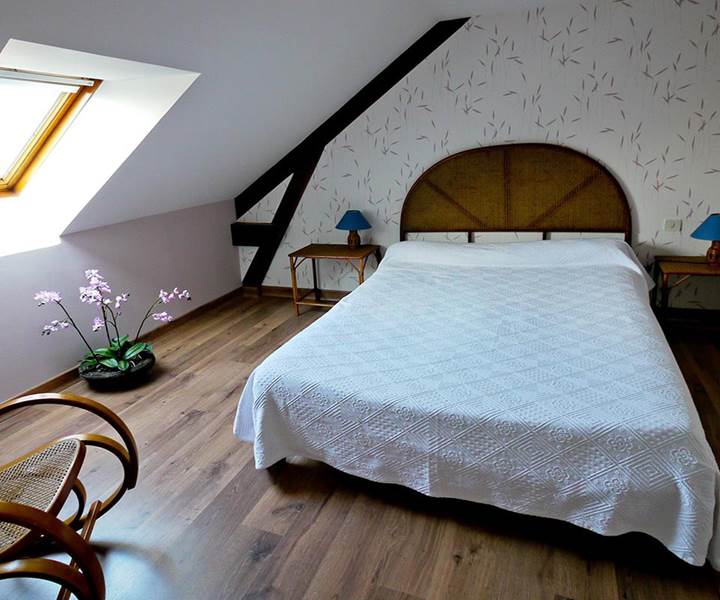 chambre d'hotes pour 2 à 4 personnes à la ferme La Gautraie Saint-James Normandie-presta