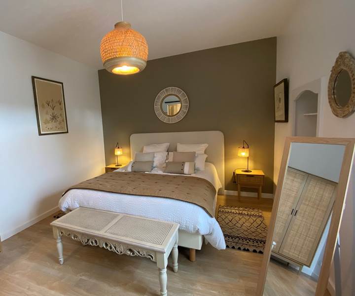 Chambre Glénan rez-de-chaussée-presta