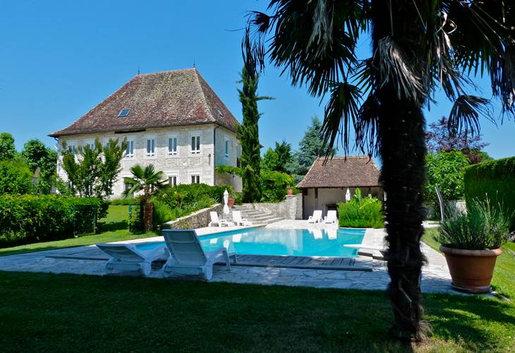 Manoir en été