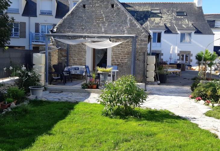 Terrasse sur jardin