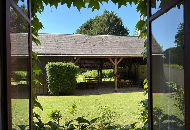 Vue jardin Montlouis