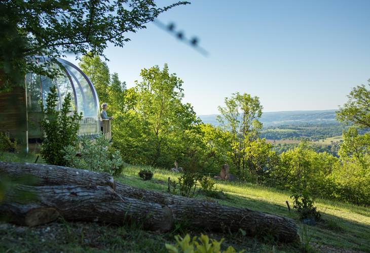 Habitat insolite, vue sur les etoiles et Turenne