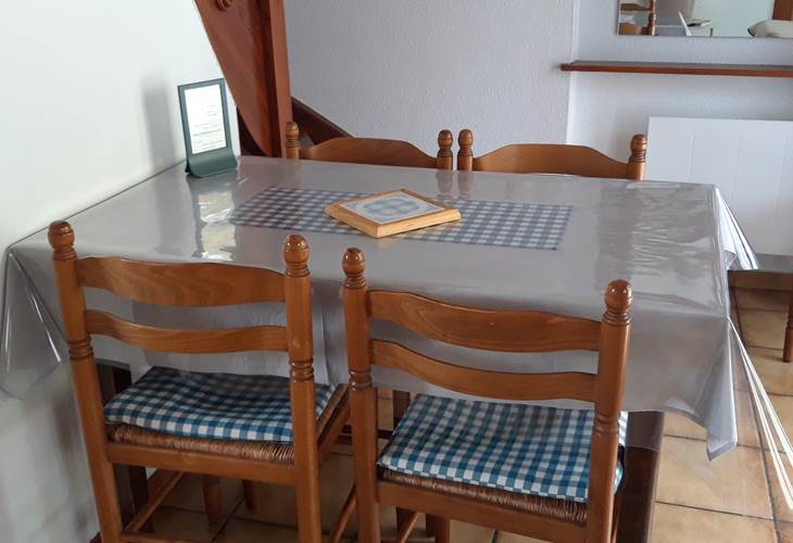 Coin repas dans Pavillon Riesling
