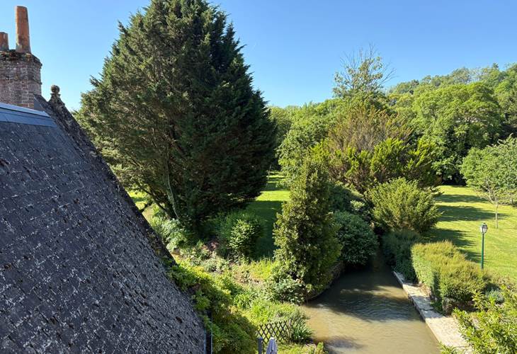 Vue jardin Vouvray