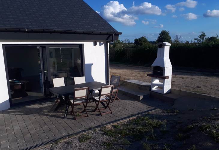 BBQ dans le jardin